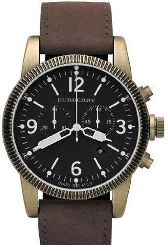 burberry bu7810|Burberry Endurance Chronograph Black Dial Brown .